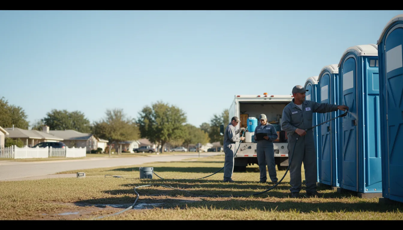 Long-Term Portable Toilet Rental in Fieldale, VA near me